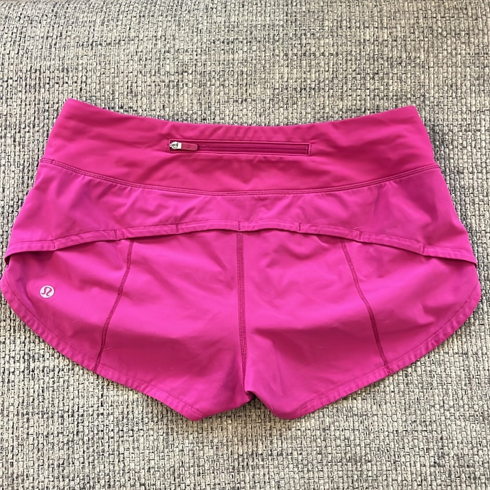 Lululemon Speed Up Low Rise Lined Short 2.5” - Picture 2 of 3
